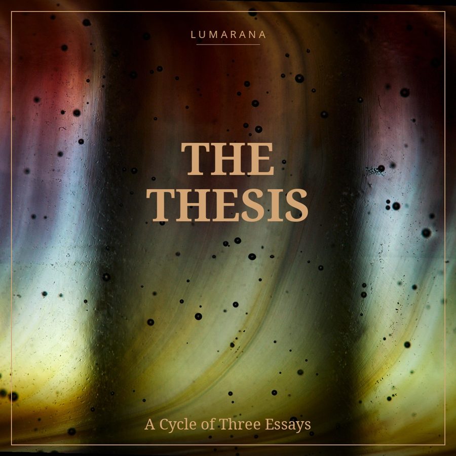 The Thesis — abstract cover art